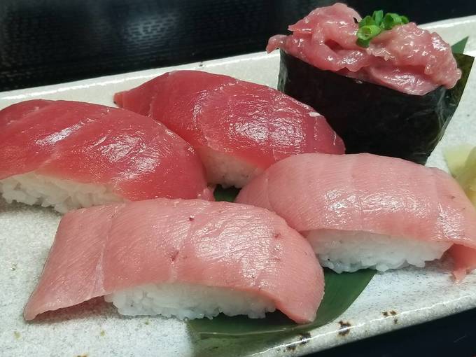神楽家、寿司、まぐろ