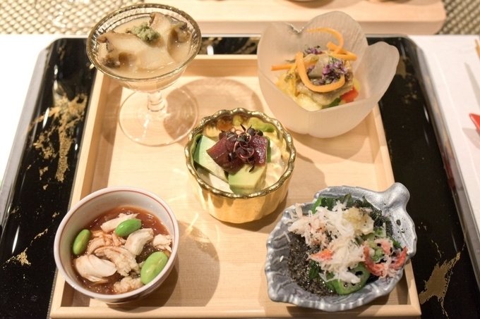 味ゆいの前菜
