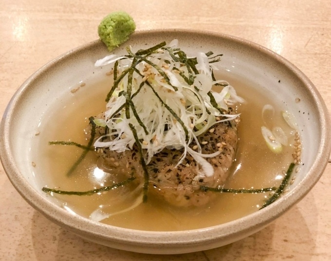 焼きおにぎり茶漬け