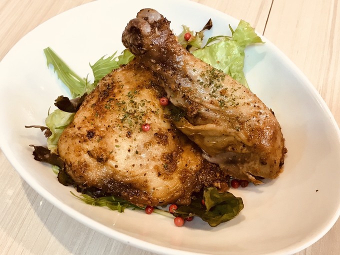 『ピッカーニャ 南5条店』の「もも肉のガレット」