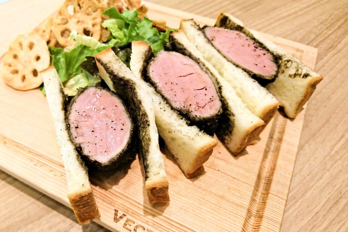 匠豚のヒレカツサンド