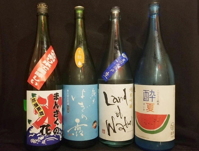 地魚屋台 浜ちゃん、日本酒