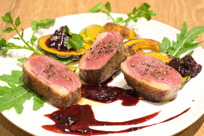 OBusseの鴨胸肉ソテー