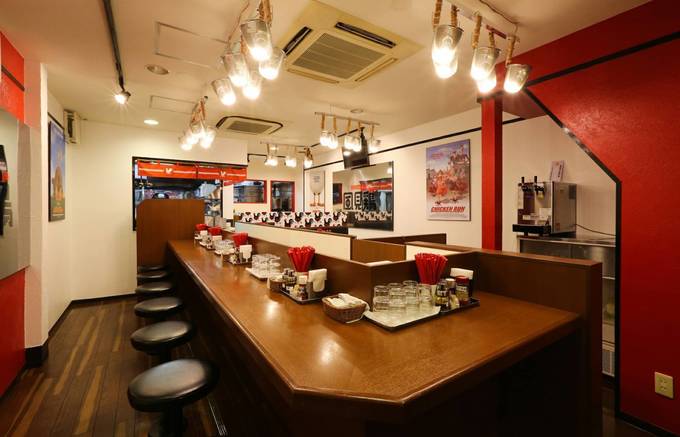RAMEN 風見鶏 阿倍野店舗内観
