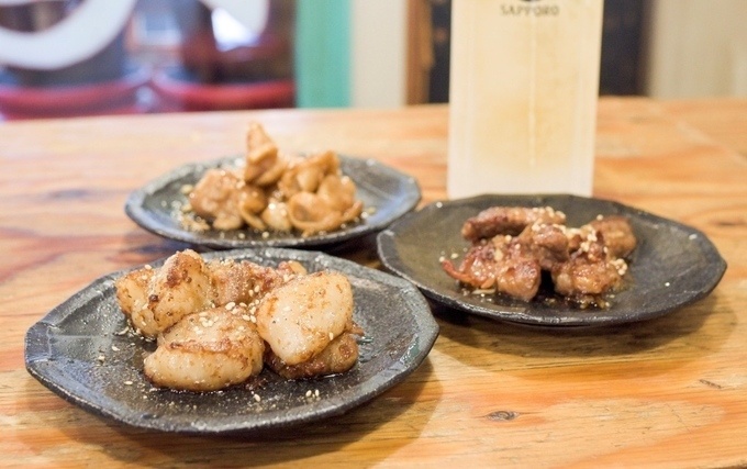 「大衆鉄板じゃりんこ」の「焼き物」