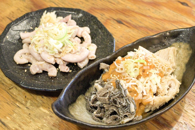 「大衆鉄板じゃりんこ」の「刺身」