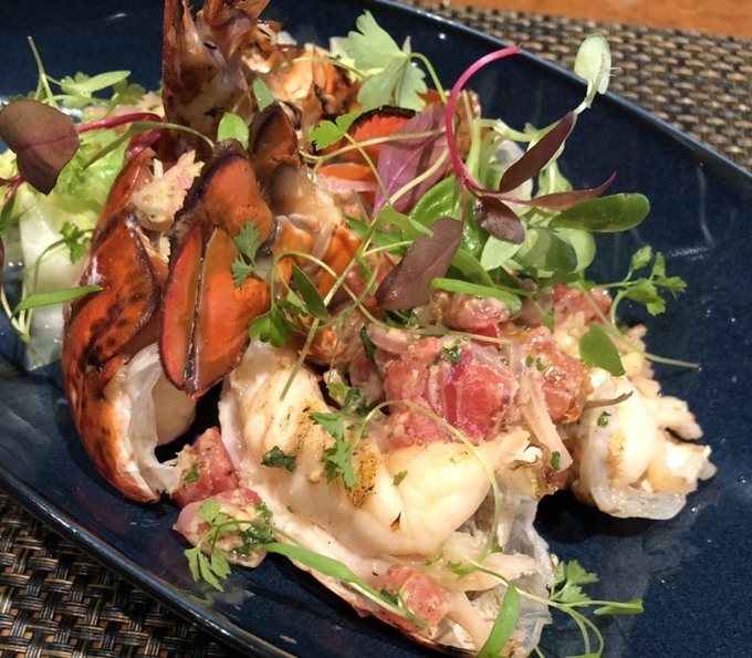 tcc Steak & Seafood オマール海老のグリル ユズバターソース