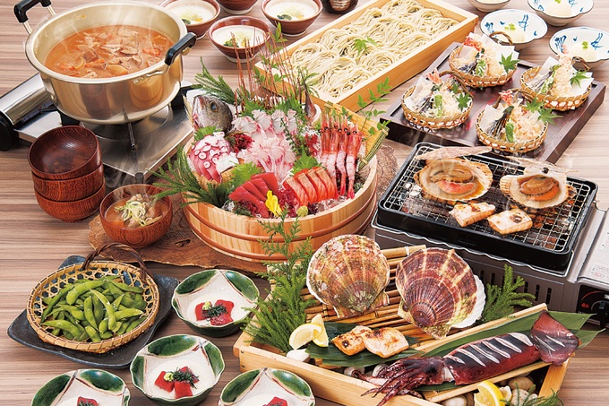 『大庄』の「くつろぎの里コース」