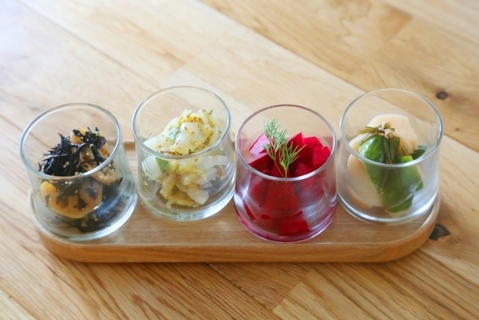 Hacco's Table、醗酵アンティパスト〜ヴェリーヌ仕立て