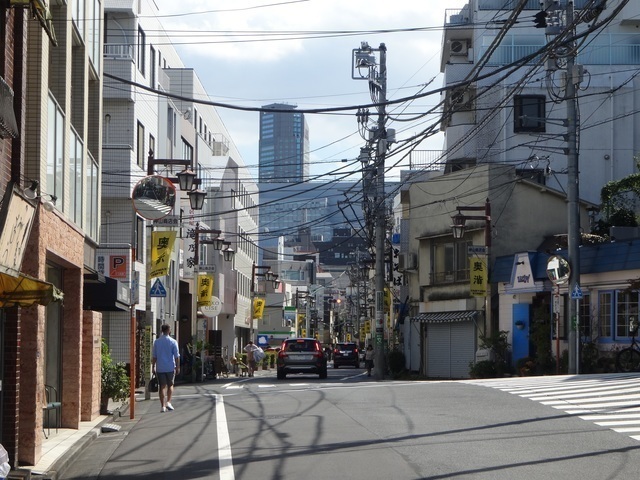 奥渋谷の商店街