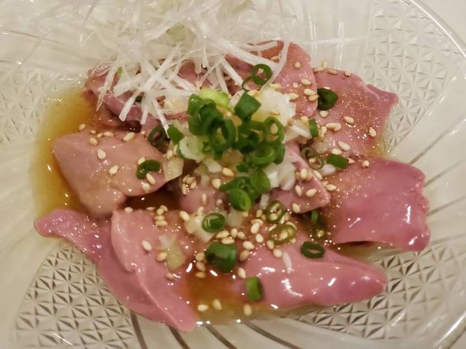 遊家 鷺沼駅前店、地鶏白レバー刺し