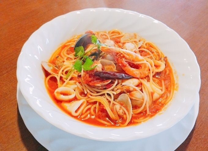 『エーデルワイス』の「地中海スパゲティ」