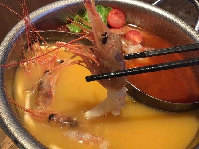 かいり恵比寿店、海老シャブ