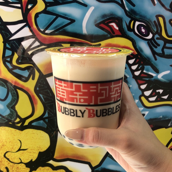 新宿タピオカ「BUBBLY BUBBLS」のBBアッサムミルクティー
