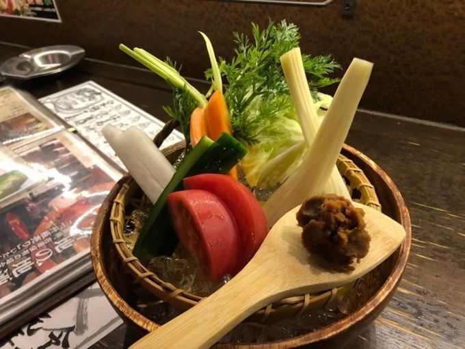 蔵之助 力士みそと新鮮ざる野菜