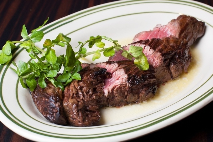 QUEENS STEAK&BURGER クイーンズステーキ&バーガー HANGER STEAK SMALL ハンガーステーキ スモール 200g