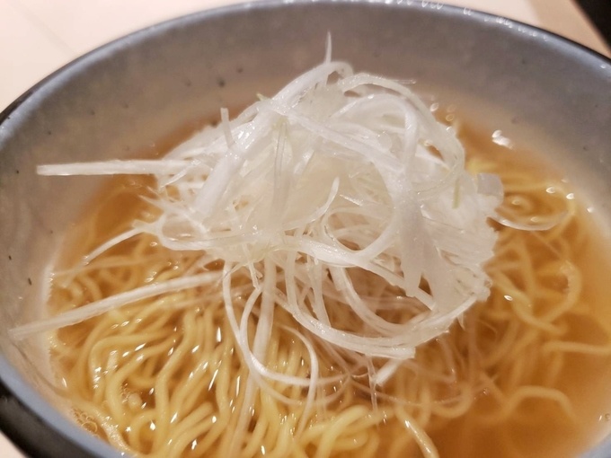 遊家 鷺沼駅前店、ネギだけ和ラーメン