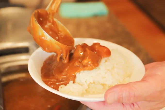 ステーキけんイオンモール大和店のカレー