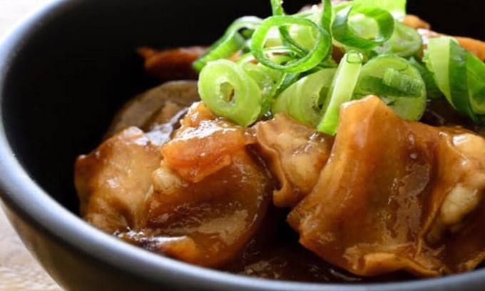 宮城牛すじの煮込み