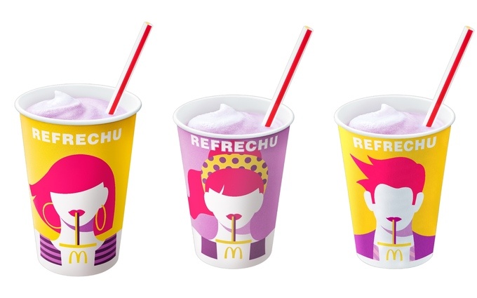 マクドナルド「マックシェイク 巨峰」