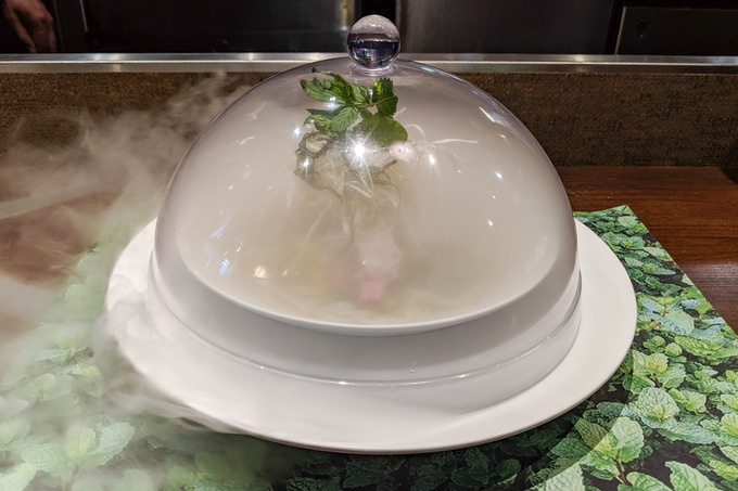 『麺屋武蔵 神山』「冷(クール)ミントら〜麺」