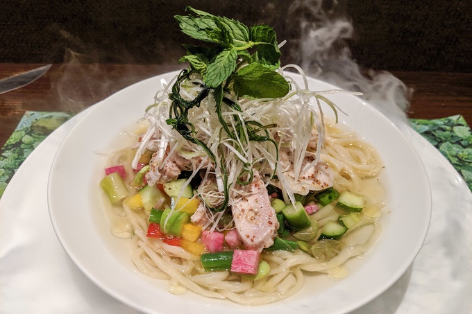 『麺屋武蔵 神山』「冷(クール)ミントら〜麺」