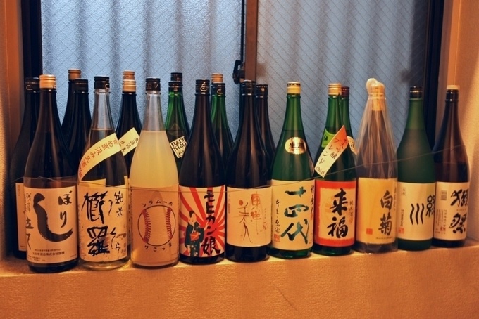 大虎、日本酒、居酒屋