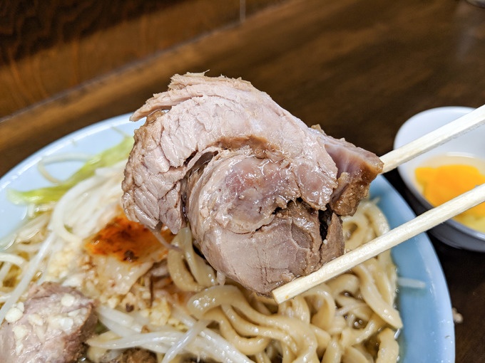 下北沢 二郎系『らーめん玄』小ラーメン 豚 チャーシュー