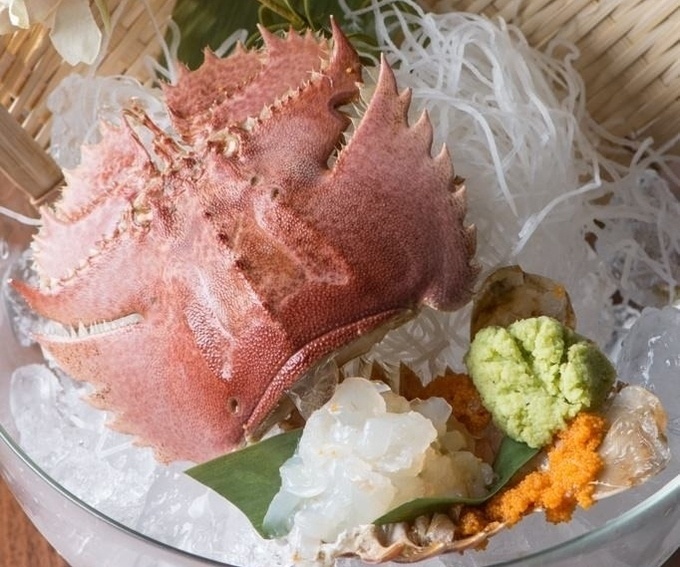 Shrimp Dining EBIZO北千住店、うちわ海老のお刺身