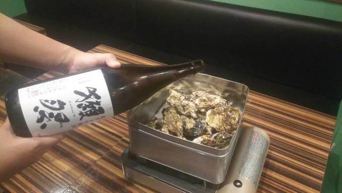 牡蠣のガンガン焼き