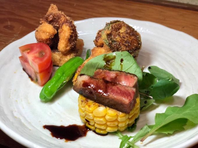 京都・北大路にある京料理・会席料理『照月』の肉料理