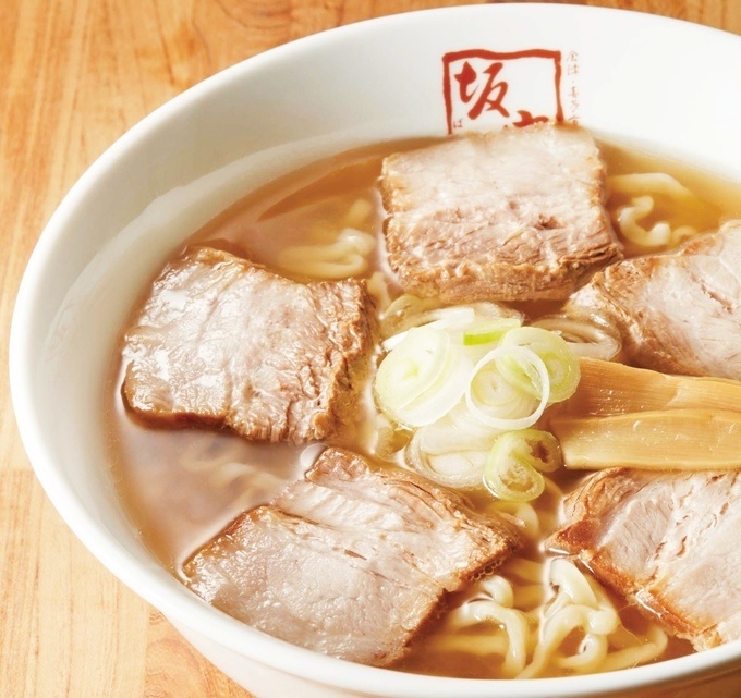 『喜多方ラーメン坂内』の「喜多方ラーメン」