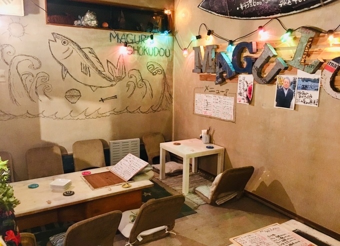 まぐろ食堂TUNA島本店、内観