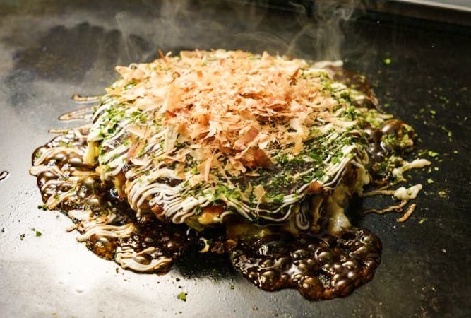 もんじゃ しなのや、お好み焼き