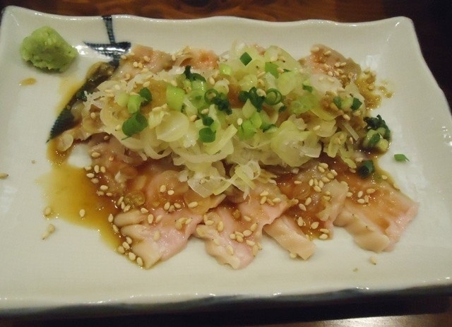 三六 麻布十番店、ガツ刺し