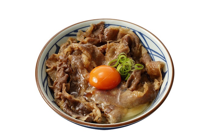 丸亀製麺 釜玉うどん祭 牛すき釜玉