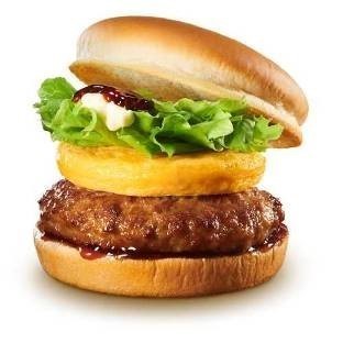 ロッテリア 満月月見 肉厚バーガー