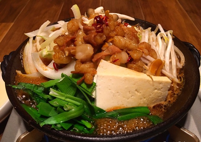 モツすき焼き