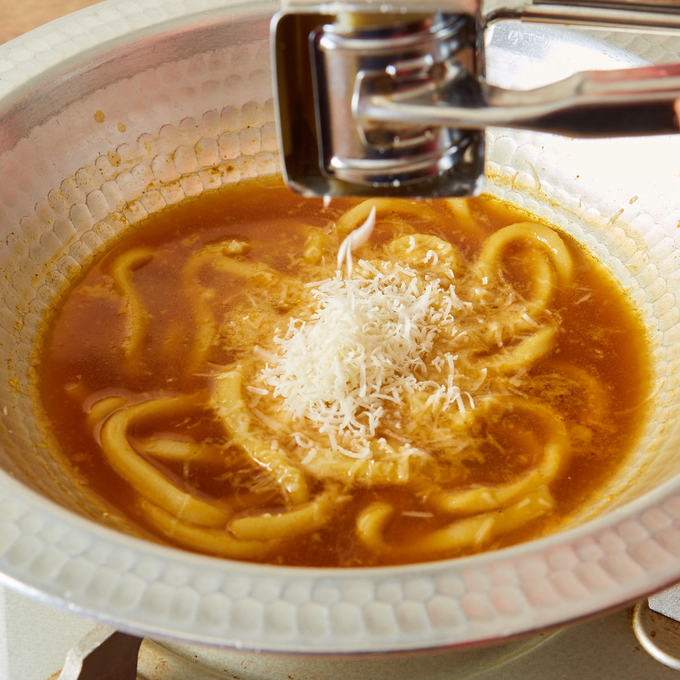 めり乃のカレーうどん