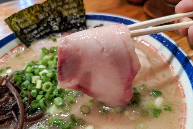 六町で深夜のラーメン『田中商店』「チャーシュー麺」商品写真「らーめん」チャーシュー