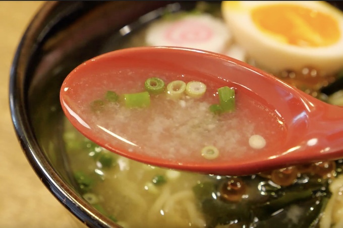 函館食堂ShanShanのスープ