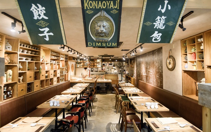 小籠包と餃子 粉オヤジ、内観