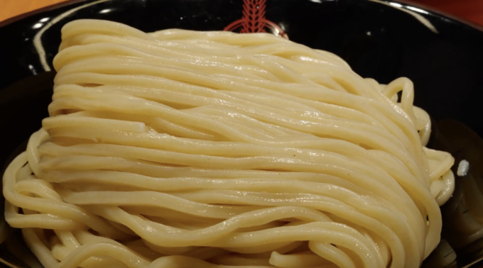 三田製麺所のつけ麺の麺