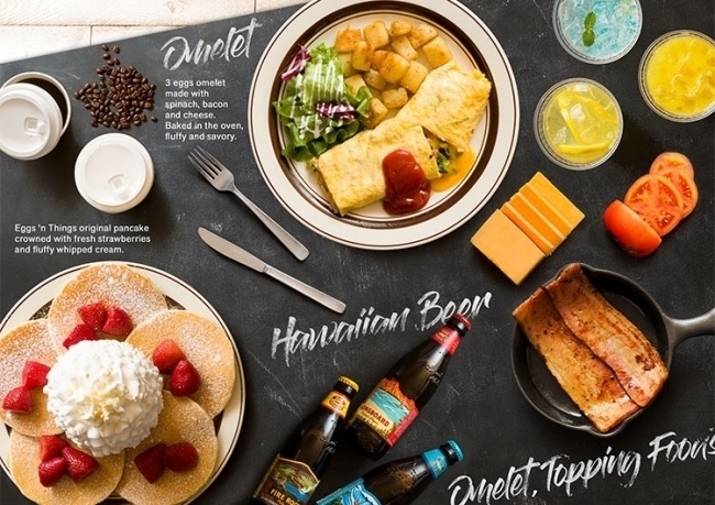『Eggs ’n Things』のパンケーキ