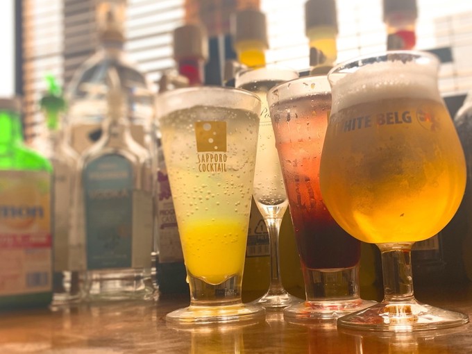 京王八王子駅『8-cafe』の飲み放題ドリンク
