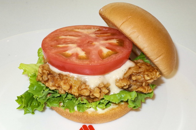 モスバーガーのMOS JAPAN PRIDEシリーズ「海老天七味マヨ」