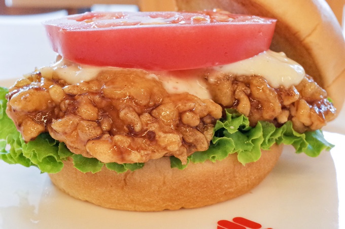 モスバーガーのMOS JAPAN PRIDEシリーズ「海老天七味マヨ」