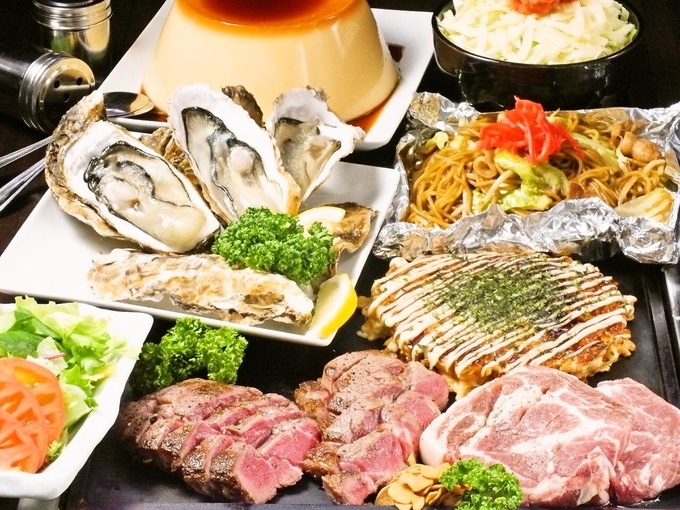 お好み焼き利休の風コース