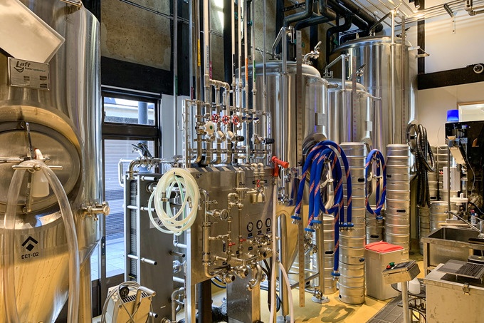 伏見のクラフトビール『家守堂』の醸造所