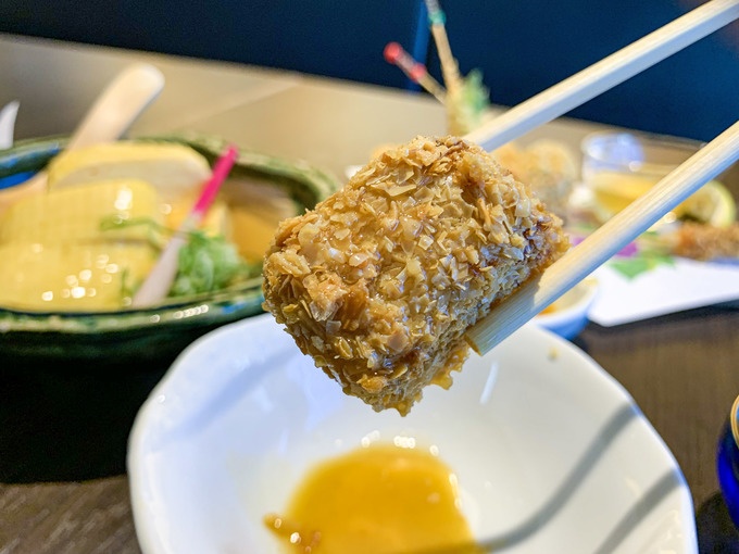『醪音』京湯葉揚げ串